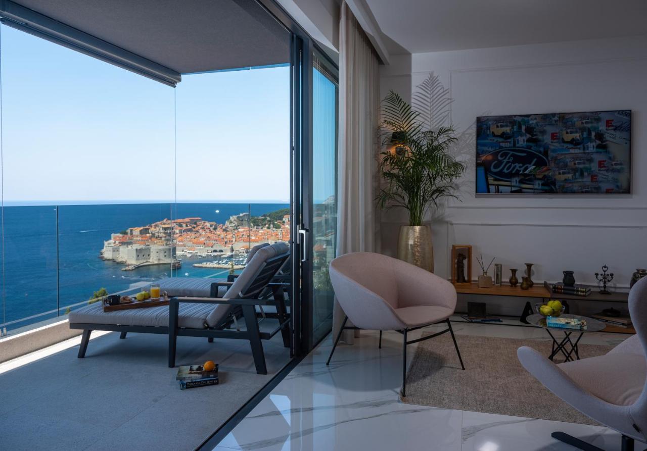 New & Luxury 5* With Breathtaking View- Kiki Lu Apartment Dubrovnik Dış mekan fotoğraf
